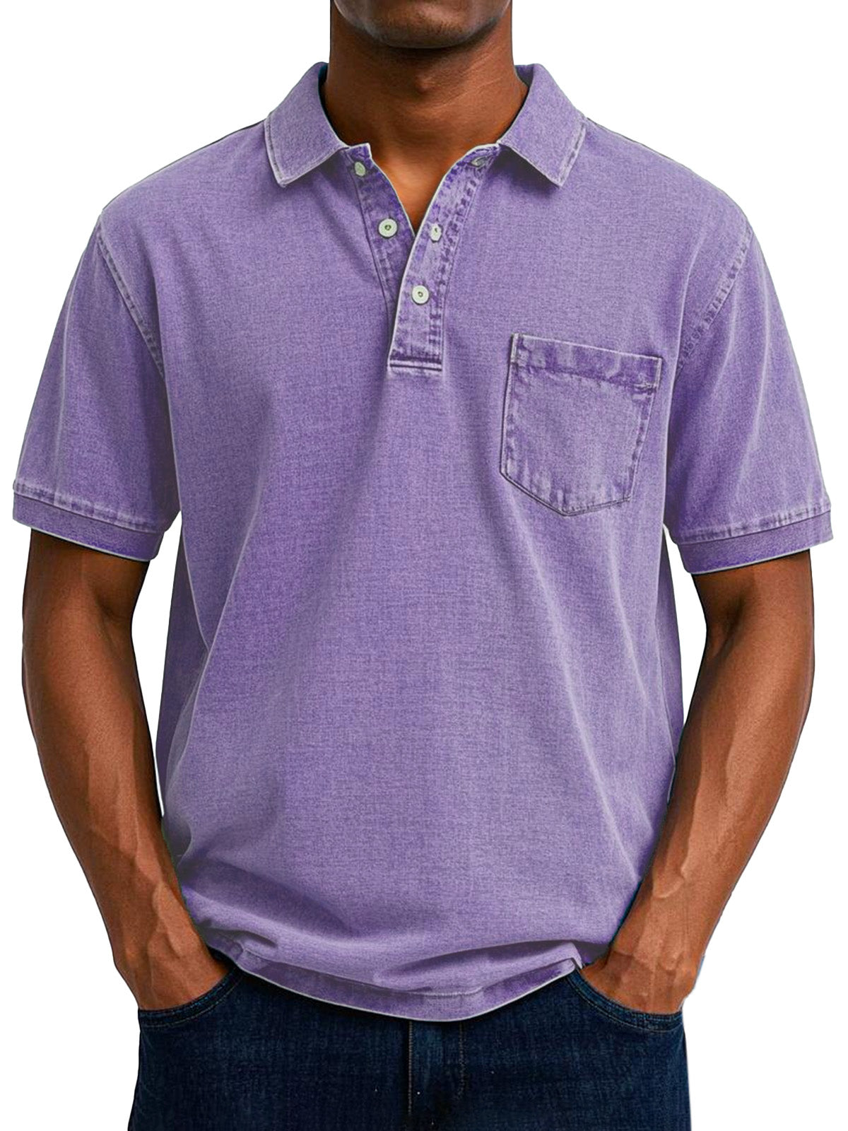 Fred | Vintage Casual Polo Shirt for Men