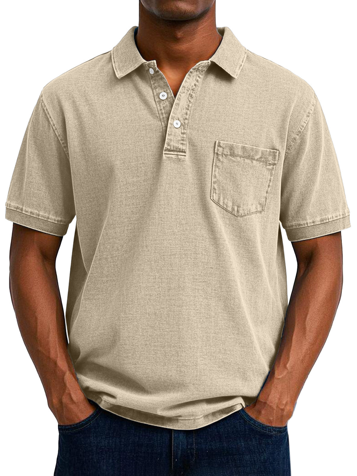 Fred | Vintage Casual Polo Shirt for Men