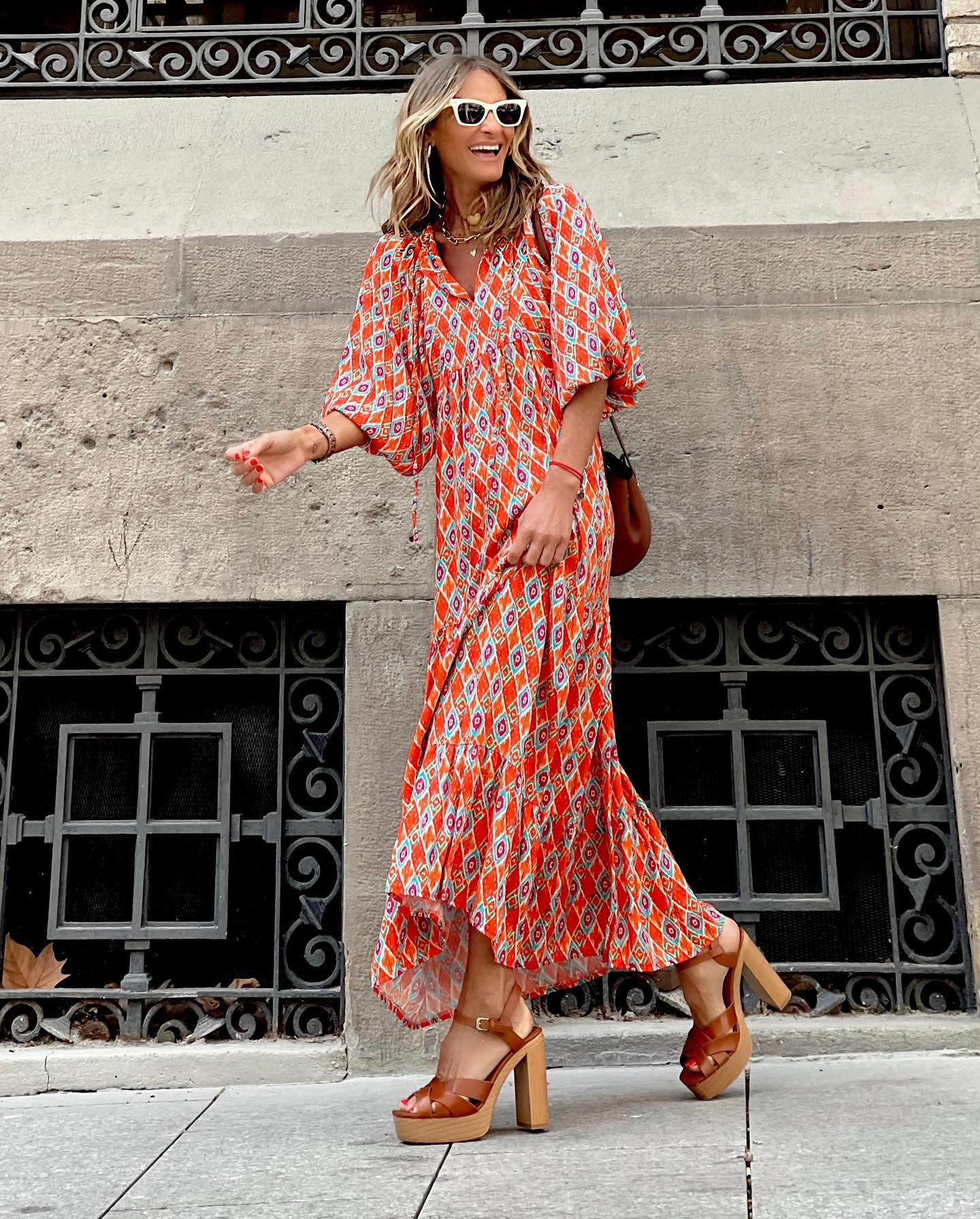 Marina | Seasonal Printed Dress