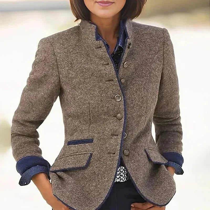 Georgia | Classic Wool Blazer for Women