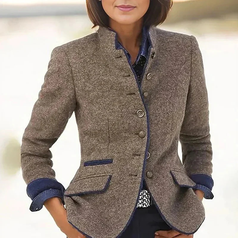 Georgia | Classic Wool Blazer for Women