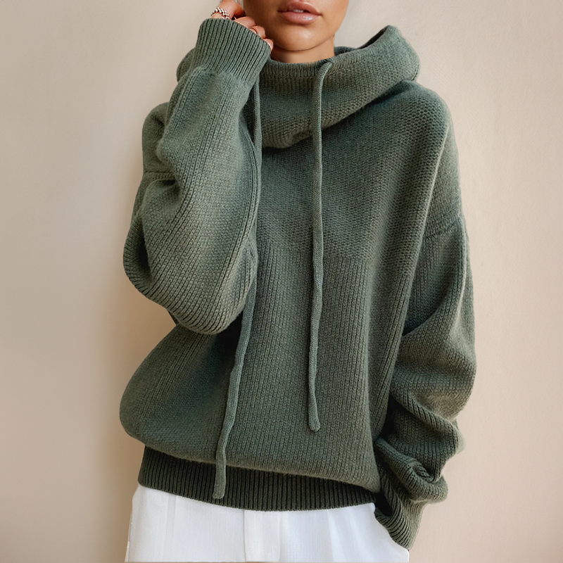 Amanda | Cozy Hooded Pullover Style