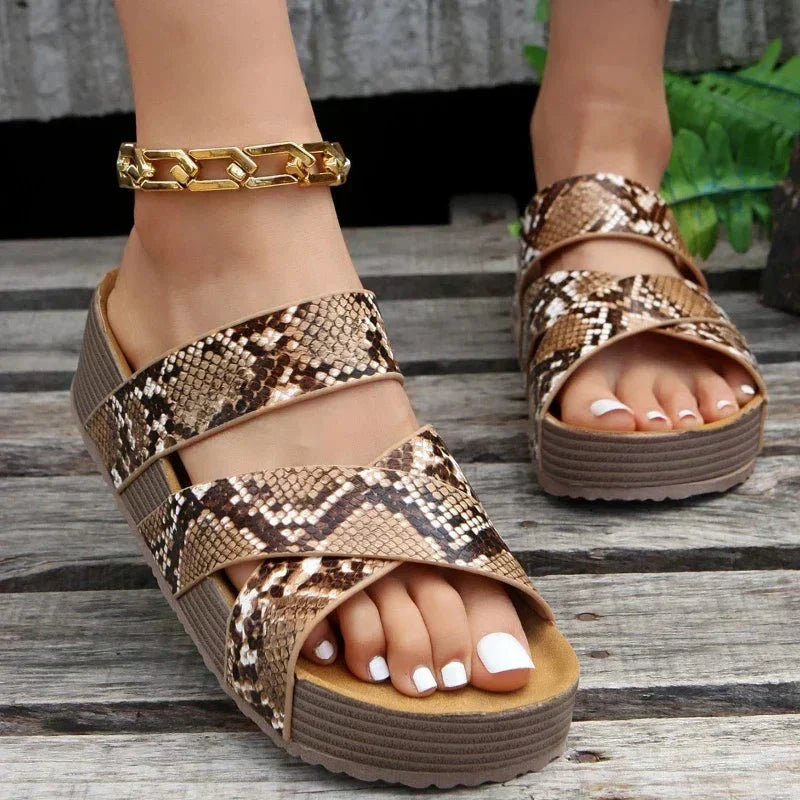 Malia | Orthopaedic Leather Sandals