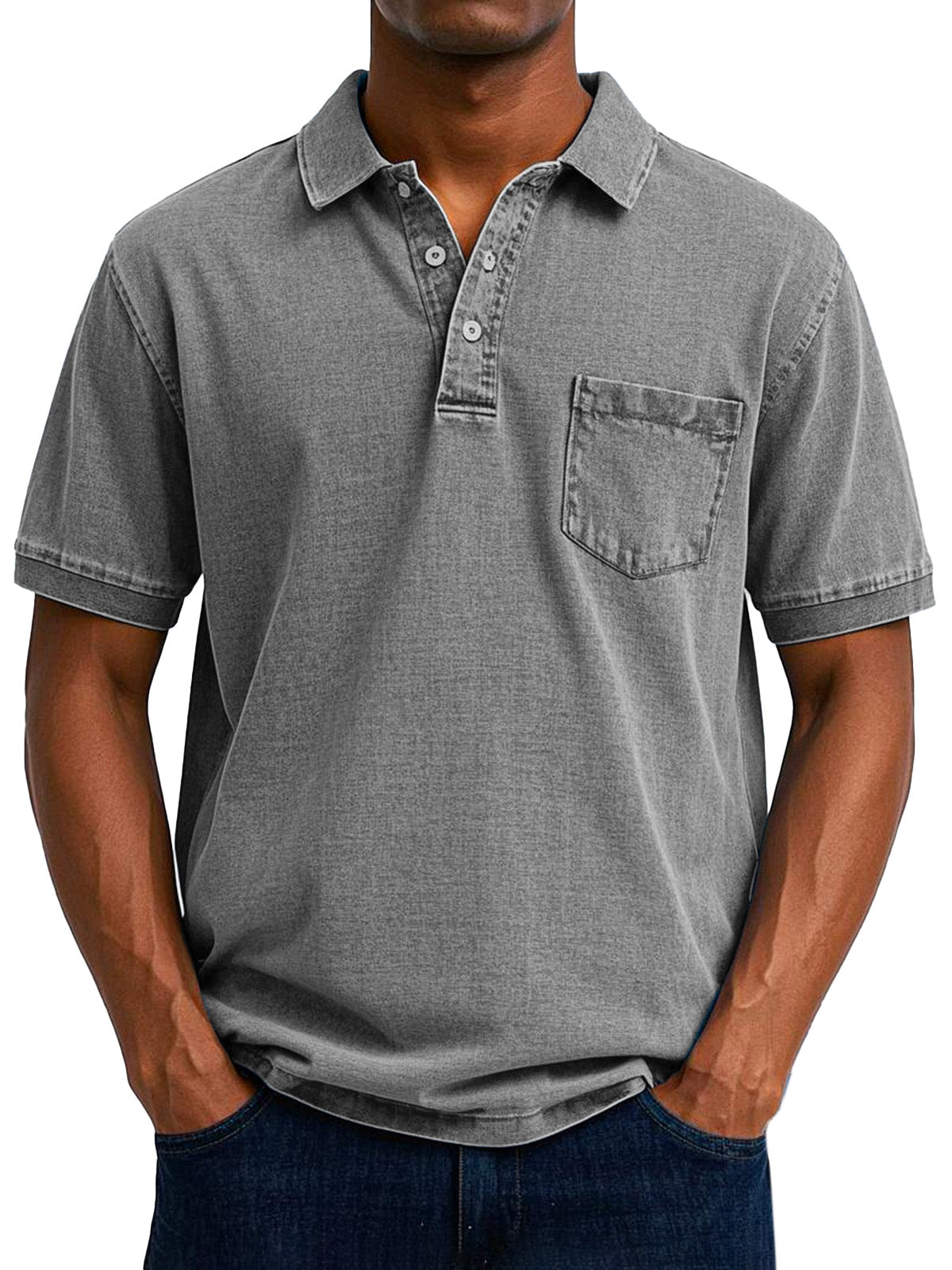 Fred | Vintage Casual Polo Shirt for Men