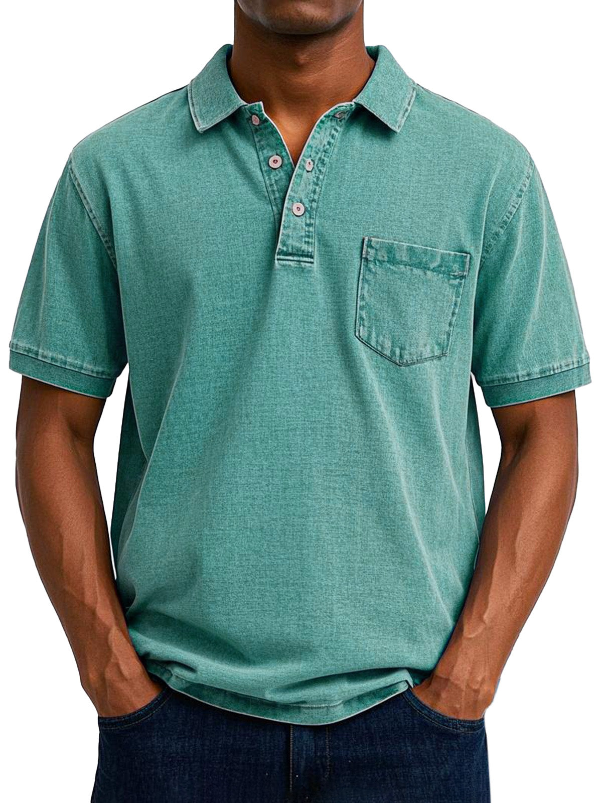 Fred | Vintage Casual Polo Shirt for Men