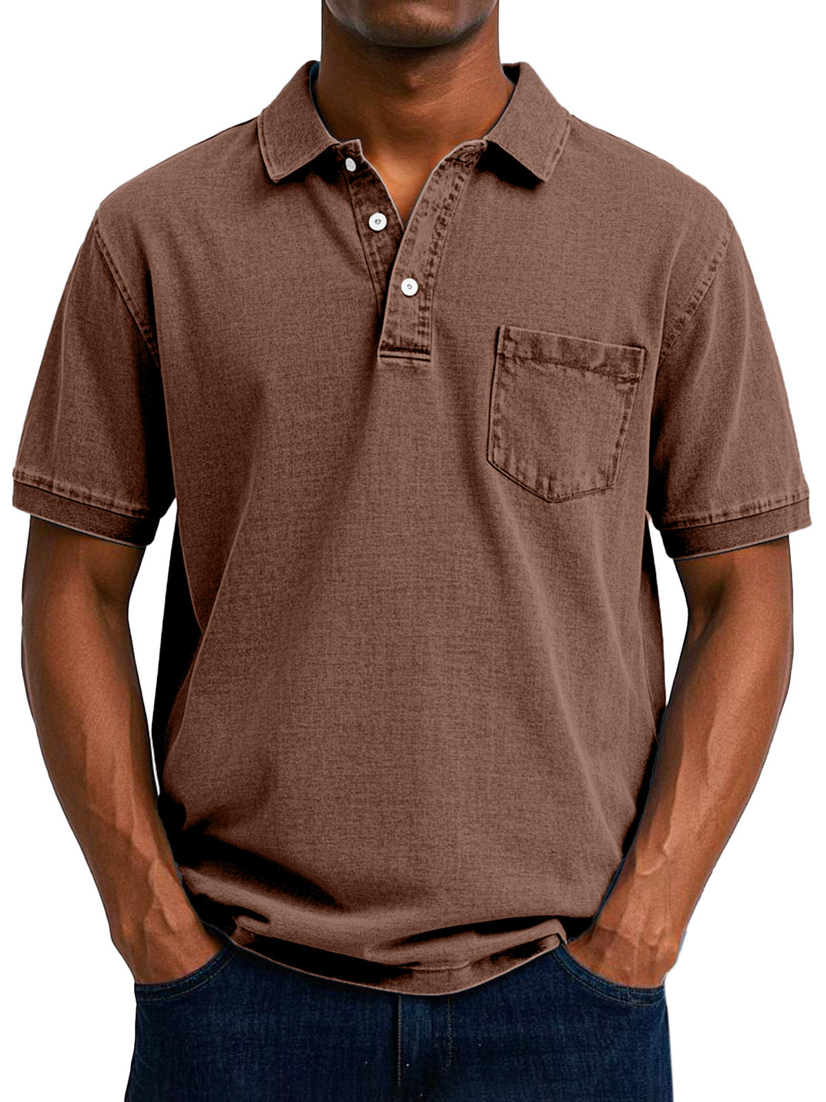 Fred | Vintage Casual Polo Shirt for Men