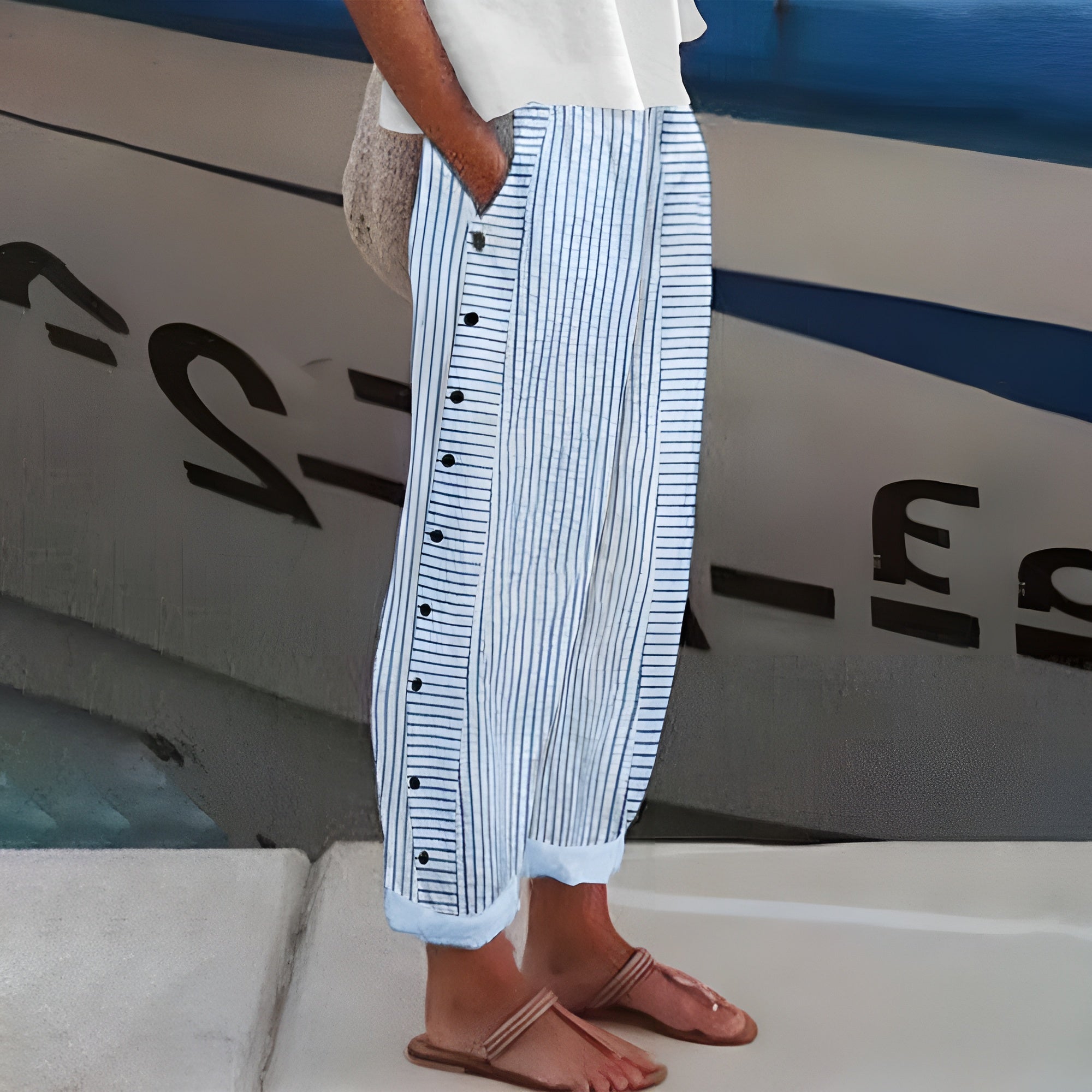 Esther | Linen Trousers