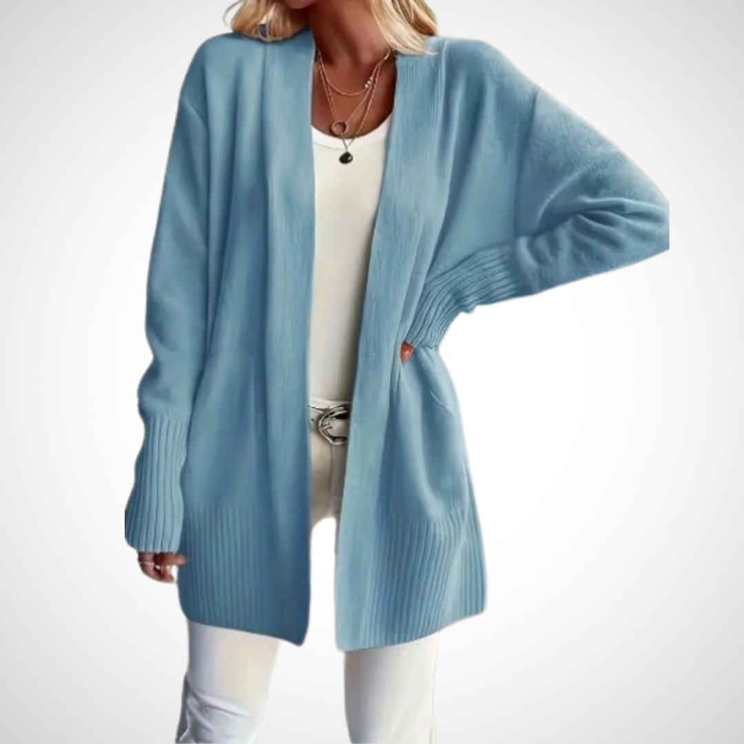 Heather | Open-Front Knit Cardigan for Women