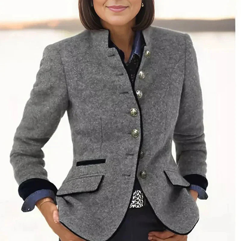 Georgia | Classic Wool Blazer for Women