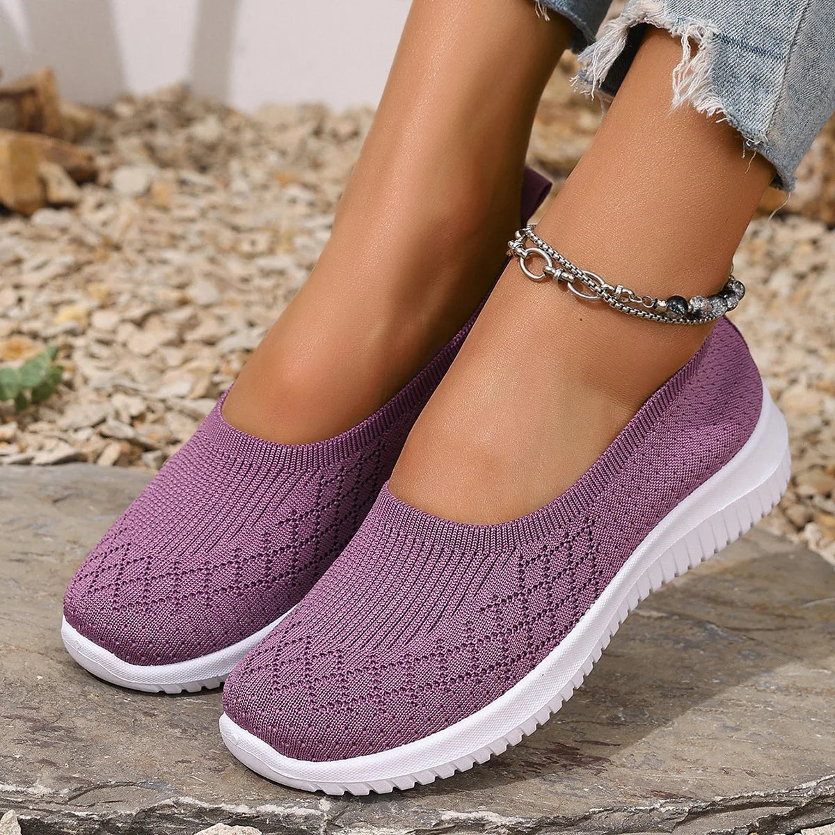 Bethany | Anti-Slip Breathable Slip-Ons