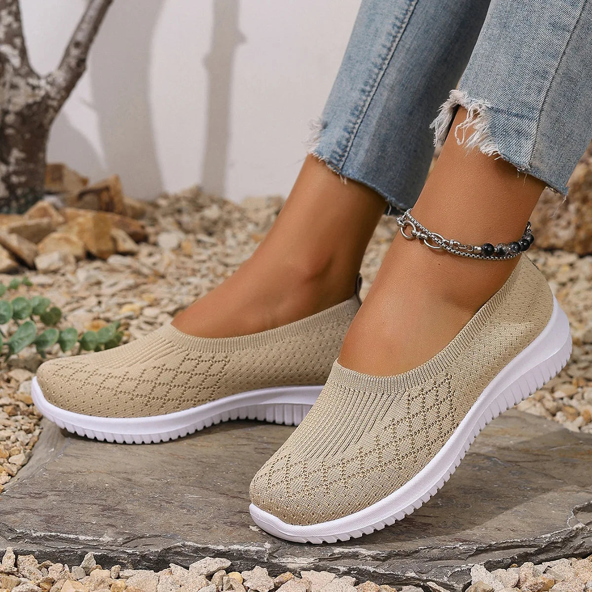 Bethany | Anti-Slip Breathable Slip-Ons