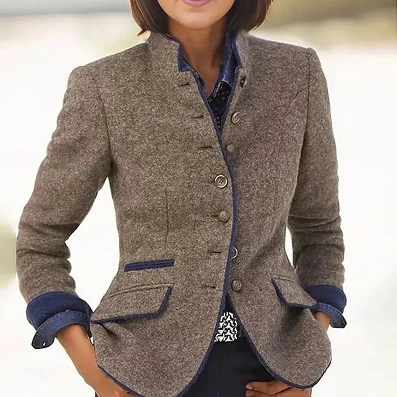 Georgia | Classic Wool Blazer for Women