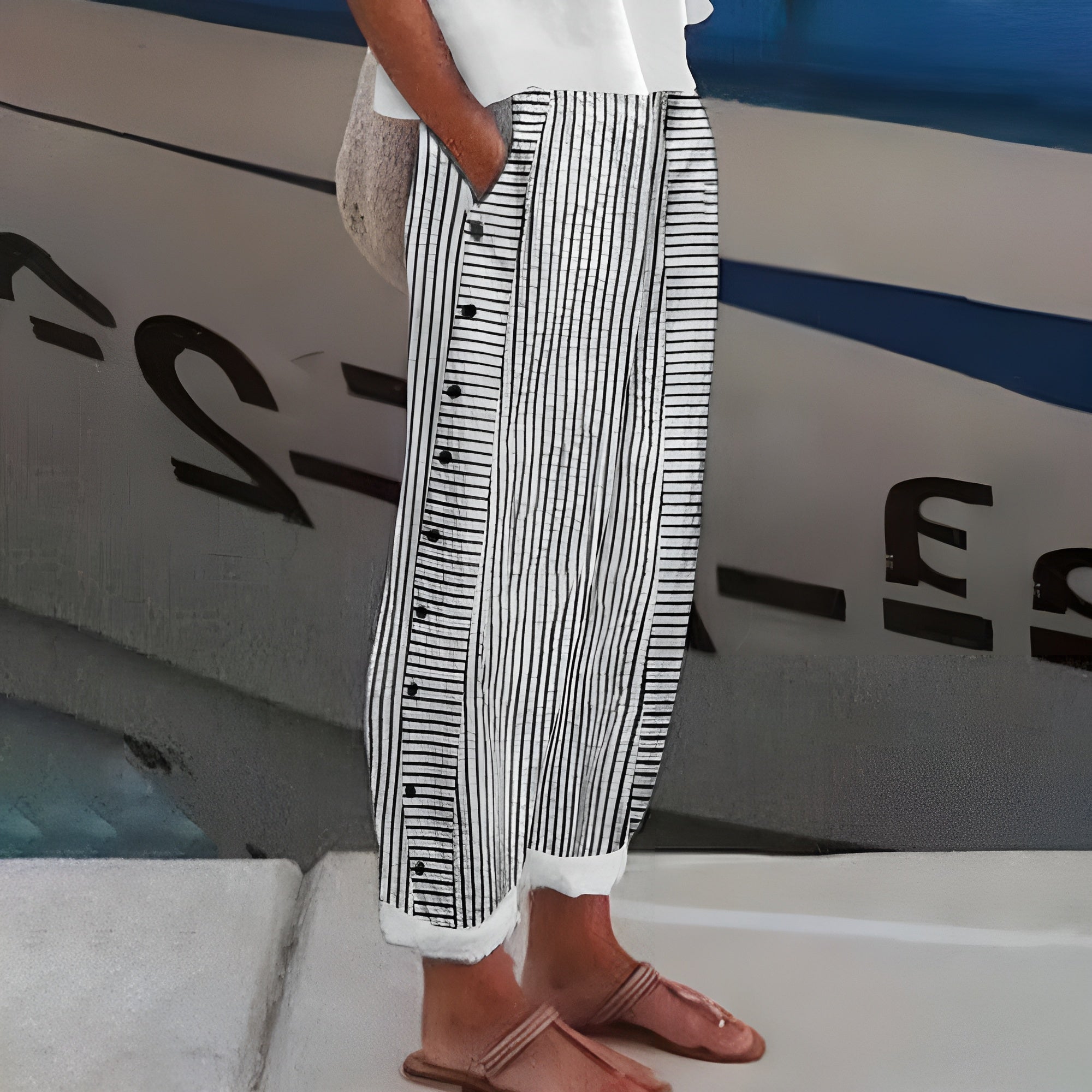 Esther | Linen Trousers