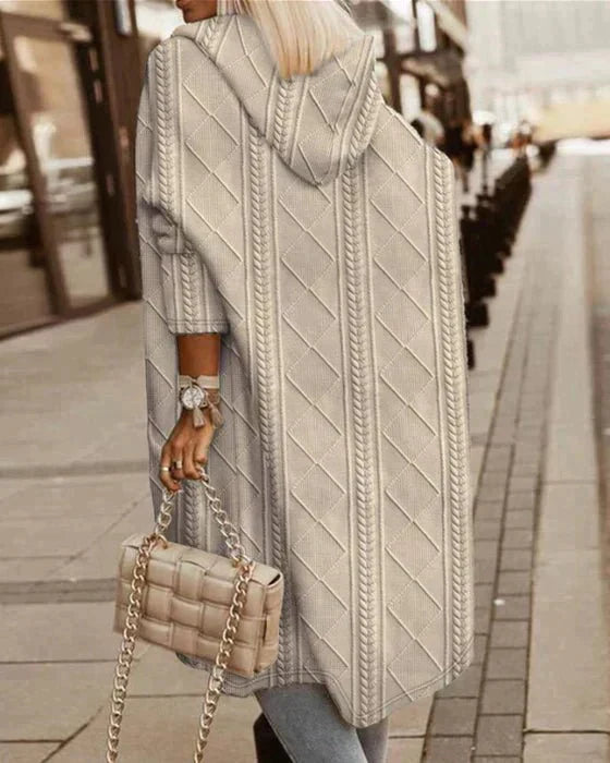 Jasmine | Extended Length Hooded Cardigan