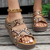Brown Snake Print