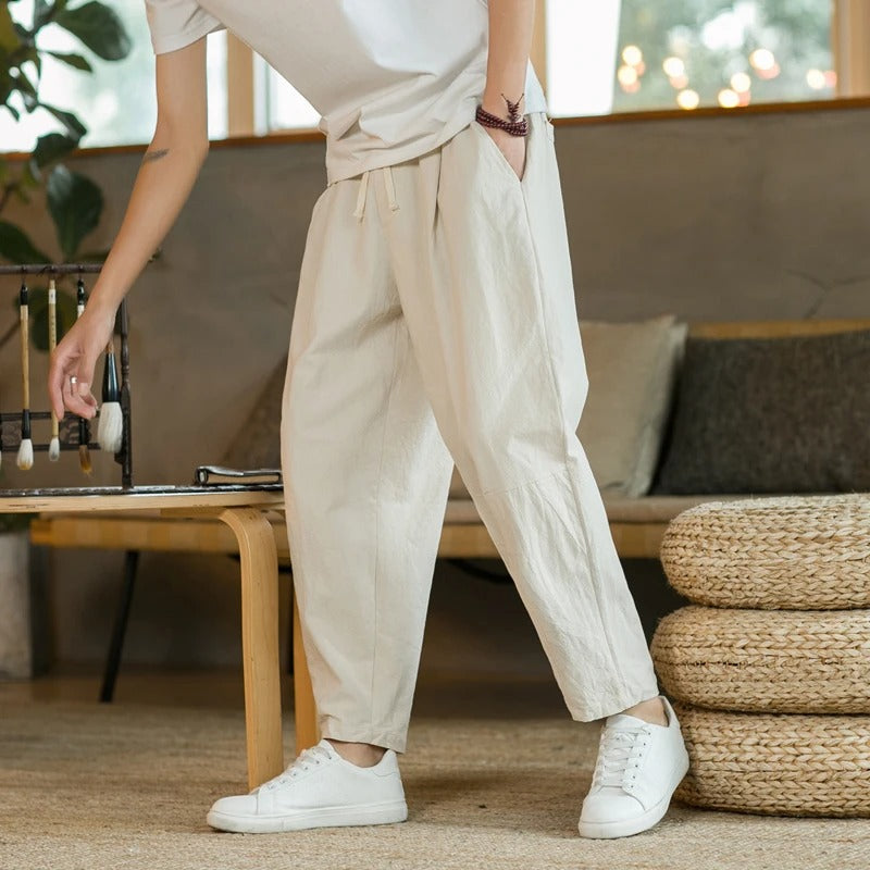Frank | Summer Linen Trousers (Buy 1 Get 1 Free)